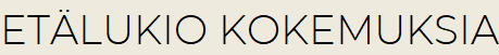 Etälukio kokemuksia